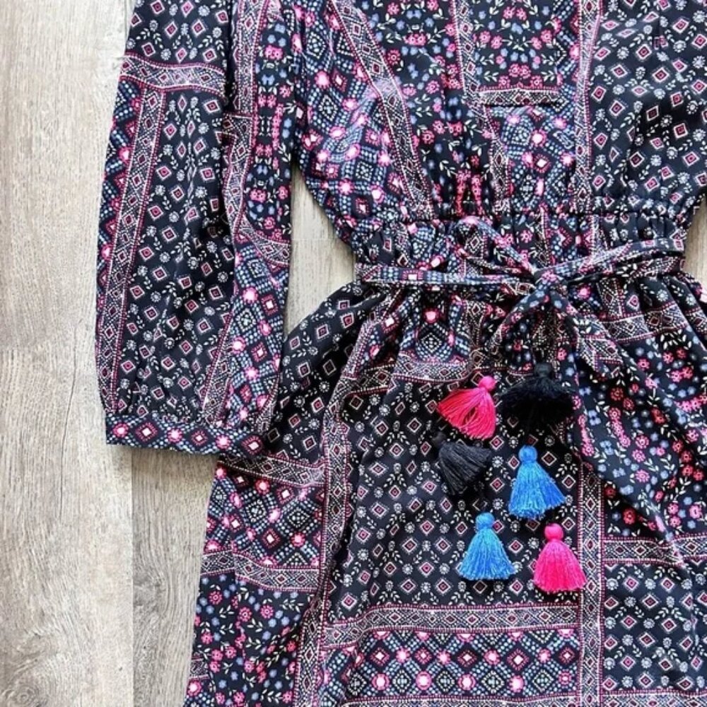 NWOT LOFT Boho Dress - Large - Picture 5 of 13
